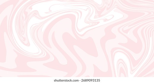 Abstract background image sketch of the waves liquid marble. Pink and white combined color marble.