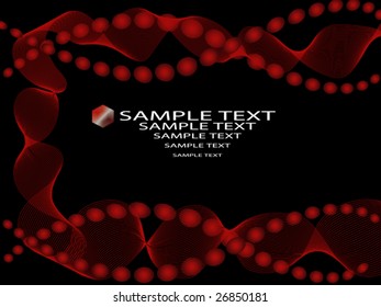 Abstract background image with space to include text -  fully editable