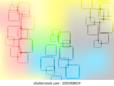Abstract background image of square pattern
