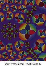 abstract background images that have different shapes and colors