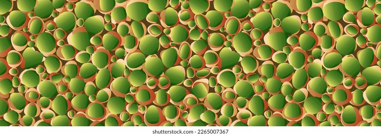 Fondo abstracto con imitación de espuma de agua. Fondo del vector