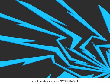 Fondo abstracto con patrón de líneas puntas incandescentes