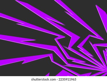 Abstract background with incandescent spike lines pattern