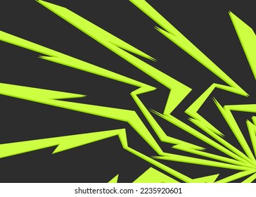 Abstract background with incandescent spike lines pattern