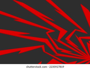Abstract background with incandescent spike lines pattern