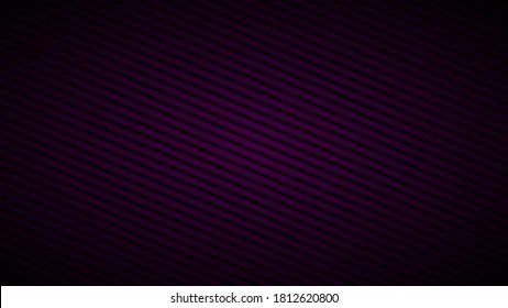 Abstract background of inclined stripes in dark purple colors