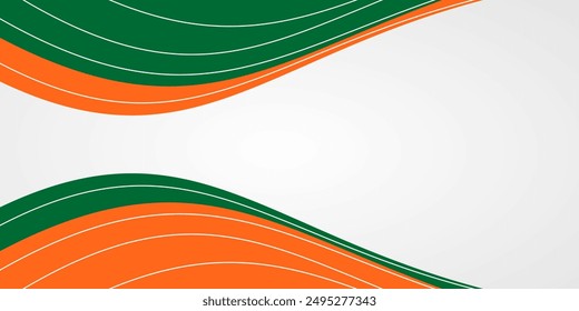 Abstract background of Indian Independence theme, Annual Holiday. Free Copy Space Area