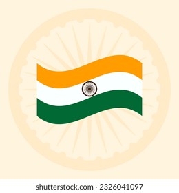 Antecedentes abstractos, día de la república india para el diseño de la celebración, antecedentes 
