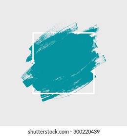 Abstract background. Ink brush strokes with rough edges. Dry brush illustration. - Shutterstock ID 300220439