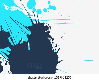 Abstract background with ink brush for your design project. Art design for business brochure cover design. Vector banner poster template. 