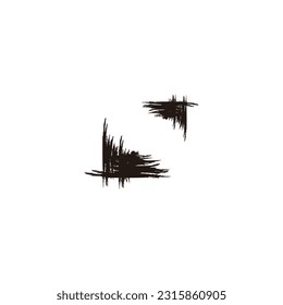 abstrakter Hintergrund, Tinte, geometrisches Symbol, einfaches Logo, Vektorgrafik