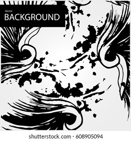 Abstract background . ink , grunge background