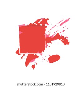 Abstract background with ink splats. Grunge background for wallpaper, interior, flyer cover, poster, banner, booklet.