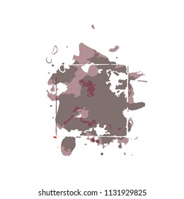 Abstract background with ink splats. Grunge background for wallpaper, interior, flyer cover, poster, banner, booklet.