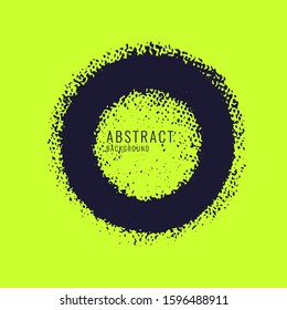 Abstract background. Ink stain, made by hand tool. Vector illustration