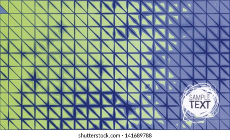 Fondo abstracto de los triángulos de tinta, para diseño gráfico