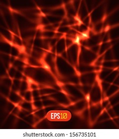 Abstract background - inside a blood vessel. Vector.