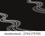 Abstract background inspired by Japanese water flow and river currents. Suitable for posters, banners, web design, branding, presentations, and luxury templates with copy space.