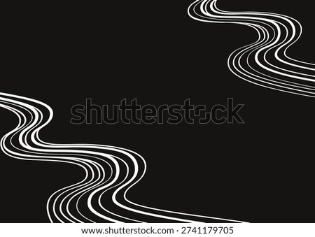 Abstract background inspired by Japanese water flow and river currents. Suitable for posters, banners, web design, branding, presentations, and luxury templates with copy space.