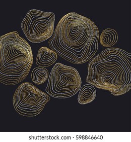 Abstract Background inspired by nature stone shapes. dynamic emitted particles surface design. Vector Illustration. Modern geometry luxury design for web-banner, wallpaper, fashion decor and fabric. 
