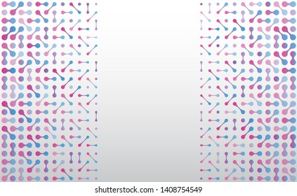 Abstract background with integrated metaballs. Technological background texture for website or banner.