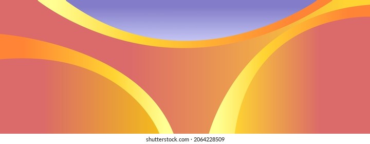 Abstract background for the Internet, title, cover, brochure, web banner and others. Orange, yellow, purple. A place for text.
