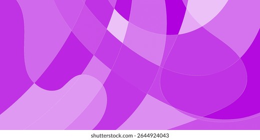 Fundo abstrato de cruzar, girando roxo e luz roxo formas