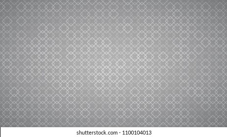 Abstract background of intertwined small squares in gray colors.