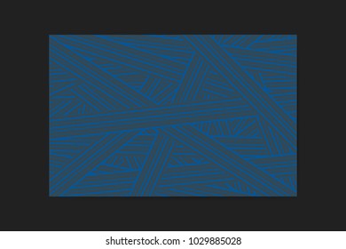 Abstract Background of Interwoven Stripes in Hipster Style. Trendy Geometric Template. Strips Background. Abstract Geometric Background for Wallpaper, Banner, Poster, Web Design, Cover, Presentation.