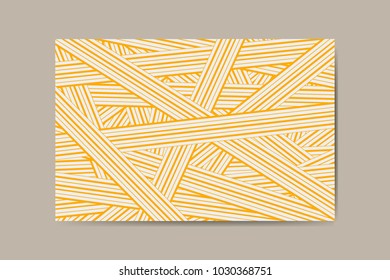 Abstract Background of Interwoven Stripes in Hipster Style. Trendy Geometric Template. Lines Background. Abstract Geometric Background for Wallpaper, Banner, Poster, Web Design, Cover, Presentation.