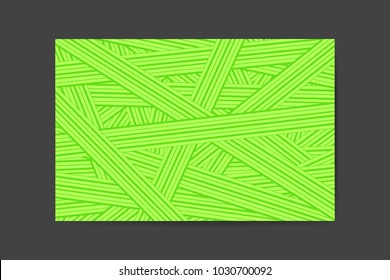 Abstract Background of Interwoven Stripes in Hipster Style. Trendy Geometric Template. Strips Background. Abstract Geometric Background for Wallpaper, Banner, Poster, Web Design, Cover, Presentation.
