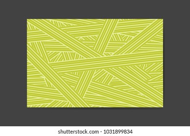Abstract Background of Interwoven Stripes in Hipster Style. Trendy Geometric Template. Strips Background. Abstract Geometric Background for Wallpaper, Banner, Poster, Web Design, Cover, Presentation.