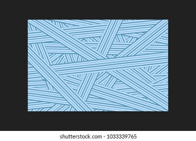 Abstract Background of Interwoven Stripes in Hipster Style. Trendy Geometric Template. Strips Background. Abstract Geometric Background for Wallpaper, Banner, Poster, Web Design, Cover, Presentation.