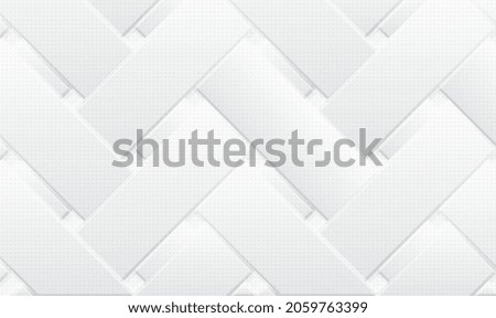 Abstract background of interwoven white stripes pattern. Vector abstract geometric pattern. Stylish Repeating Texture. Braiding Background of Intersecting Stripes Lattice. Interlace fiber. Vector Foto d'archivio © 