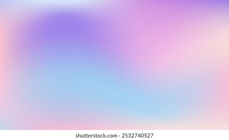 Abstract Background. Iridescent Texture. Holographic Texture. Soft Multicolor Template. Liquid Foil. Blur Image. Unicorn Card. Violet Retro Gradient. Blue Abstract Background