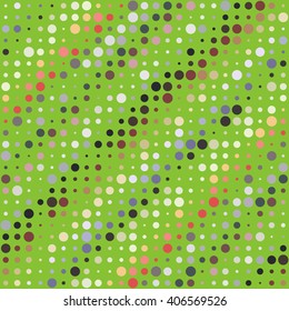 Abstract background with  irregular colored circles.  Abstract round seamless pattern.