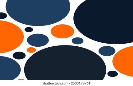 Fundo abstrato com rodadas coloridas irregulares e ovais. Adequado para cartazes, banners, negócios, etc eps 10