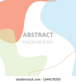 Abstract background of Irregular shapes