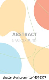 Abstract background of Irregular shapes