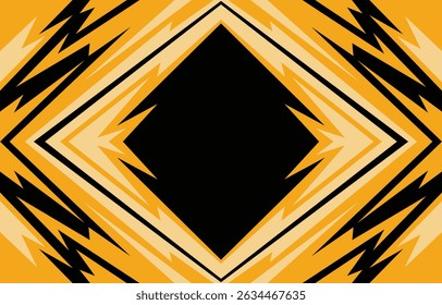 Abstract background with irregular sharp lines and various pattern and with some copy space area