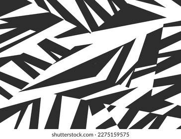 Abstract background with irregular stripe and zigzag line pattern. Abstract raw and irregular stripes pattern