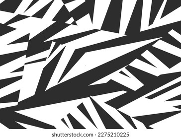 Abstract background with irregular stripe and zigzag line pattern. Abstract raw and irregular stripes pattern