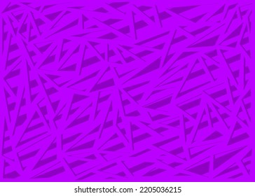Abstract background with irregular striped triangle pattern