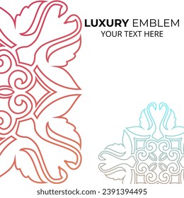 Abstract background. Islam, Arabic, Indian, ottoman motifs. Vintage decorative elements. Hand drawn background. Perfect for printing on fabric or paper, flyer, wallpaper. Luxury ornament template.