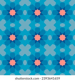 Abstract background with Islamic ornament, Arabic geometric texture.geometric islamic with colorfull pattern