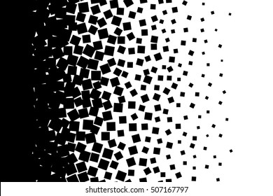 Abstract background Isolated black elements white background Vector illustration