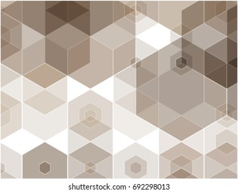 Abstract Background Isometric Form for Business / Web Design / Printing / Presentations