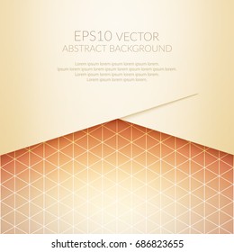 Abstract background in isometric style. Geometric pattern.
