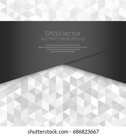 Abstract background in isometric style. Geometric pattern.