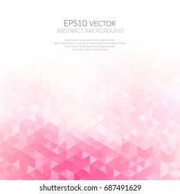 Abstract background in isometric style. Geometric pattern.